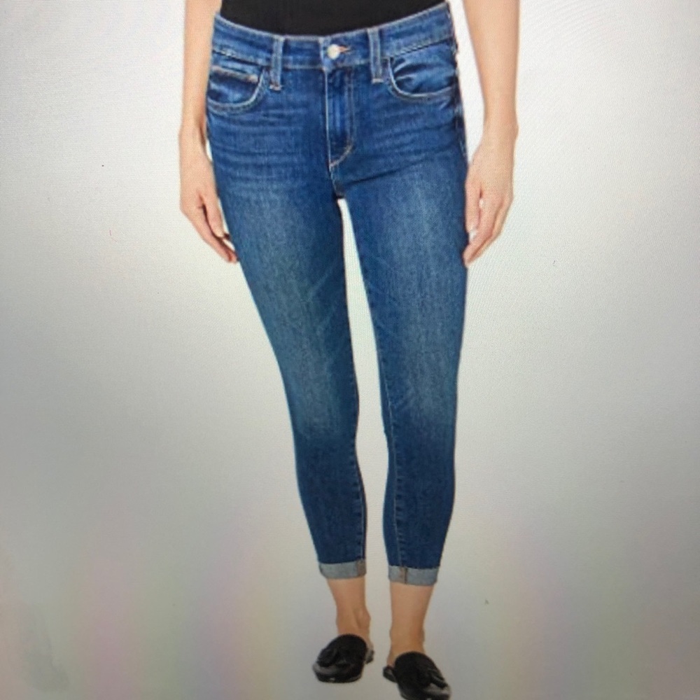 Joe’s Jeans cigarette cuffed denim jeans sz 28